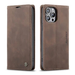 CaseMe Étui De Téléphone De Luxe IPhone 13 Pro (marron)