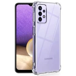 Ceezs Coque Samsung Galaxy A52s Anitchoc Protection Caméra (transparent)