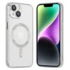 Coverzs Coque MagSafe Avec Cache De Caméra IPhone 14 (argent)