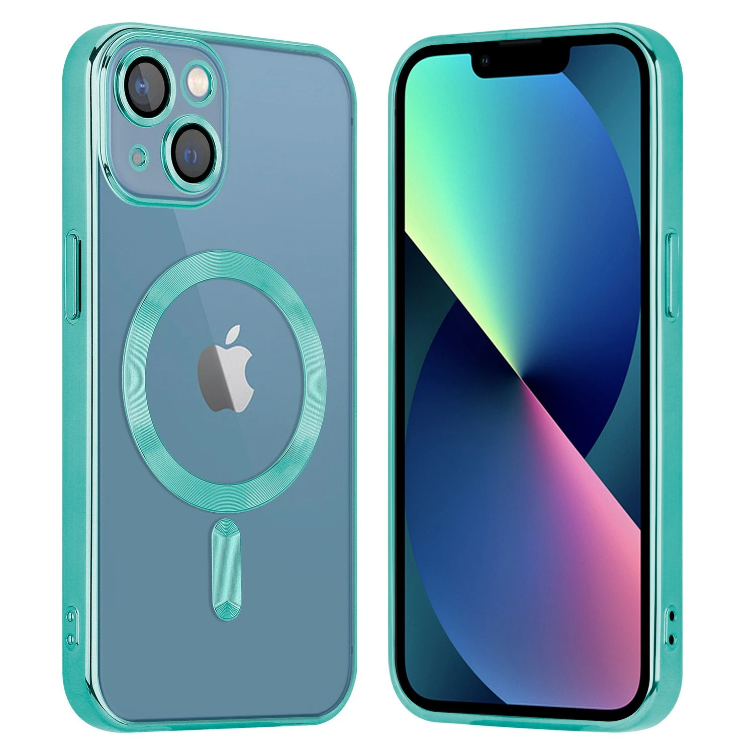 Coverzs Coque MagSafe Avec Cache De Caméra IPhone 13 (vert) – Image 3