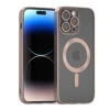 Coverzs Coque MagSafe Avec Cache De Caméra IPhone 14 Pro Max (or Rose)