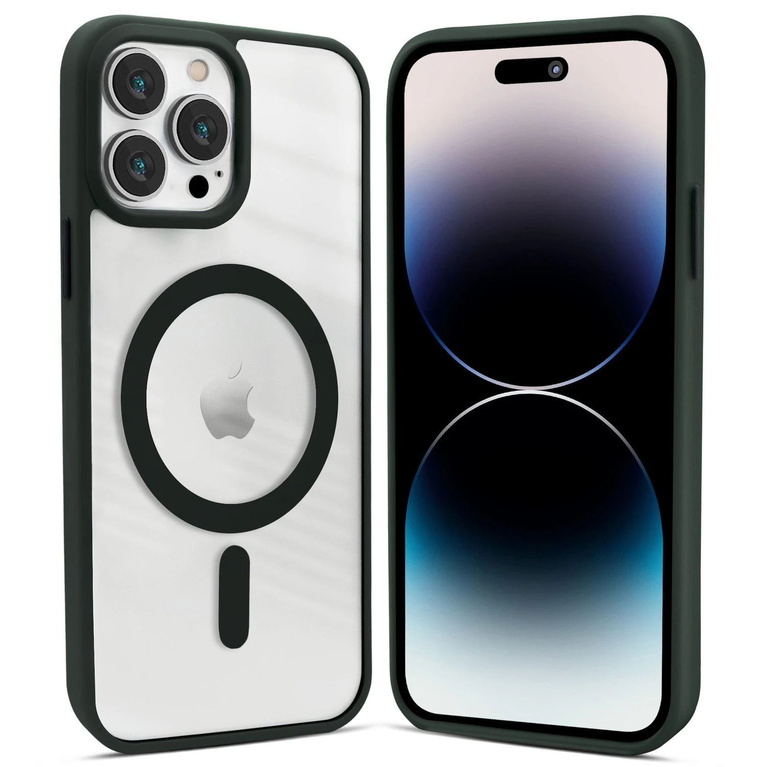 Coverzs Coque MagSafe Mate IPhone 13 Pro (vert Foncé) – Image 2