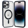 Coverzs Coque MagSafe Mate IPhone 14 Pro Max (bleu Foncé)