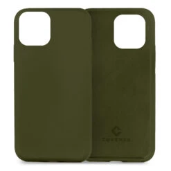 Coverzs Coque Silicone De Luxe IPhone 13 (vert Armée)