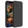 Coverzs Coque Silicone De Luxe IPhone Xr (gris Foncé)