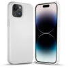 Coverzs Coque Silicone Solide IPhone 14 (blanche)