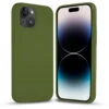 Coverzs Coque Silicone Solide IPhone 14 (vert Armée)