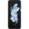 Coque Silicone Avec Anneau Samsung Galaxy Flip 4 (bleu)