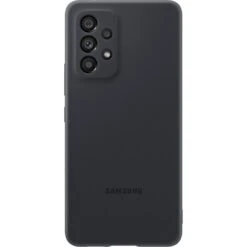 D'Origine Samsung Coque Silicone Samsung Galaxy A53 (noir)