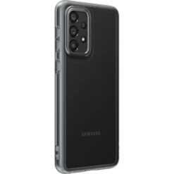 D'Origine Samsung Coque Souple Samsung Galaxy A33 - (transparent/noir)