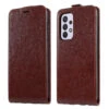 Etui Shieldcase Samsung Galaxy A33 Flip (Cuir Marron)