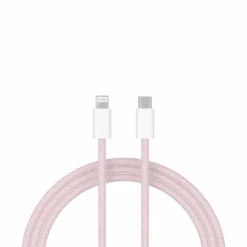 ShieldCase Câble USB-C Vers Lightning Pour Modèles IPhone 1 Mètre (rose)