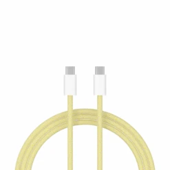 ShieldCase Câble USB-C Vers USB-C Pour Modèles IPhone 1 Mètre (jaune)