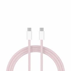 ShieldCase Câble USB-C Vers USB-C Pour Modèles Samsung 1 Mètre (rose)