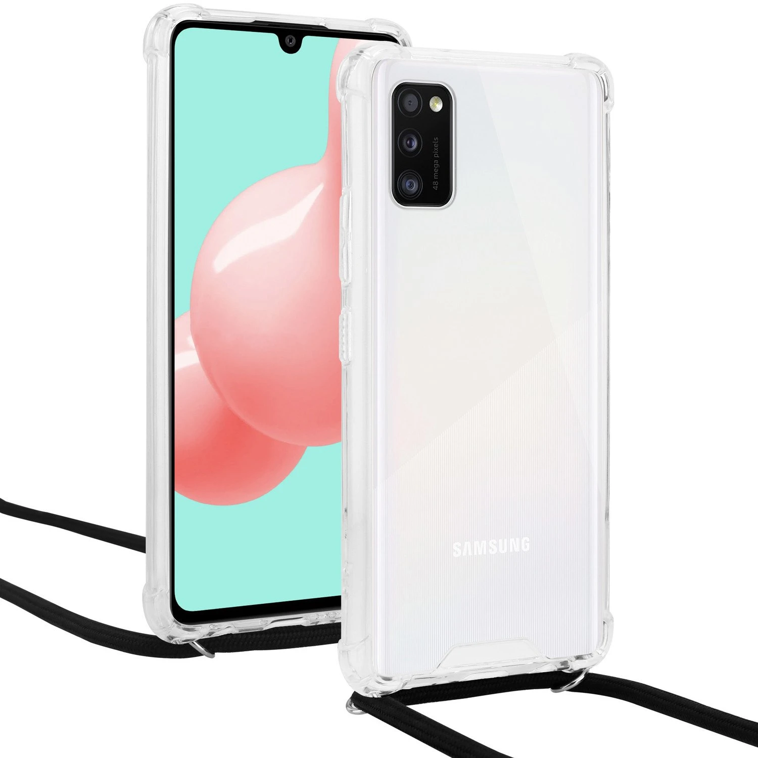 ShieldCase Coque Antichoc Avec Cordon Samsung Galaxy A41 (transparent) – Image 4