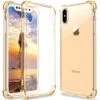ShieldCase Coque Antichoc IPhone X / Xs (transparent/dorée)