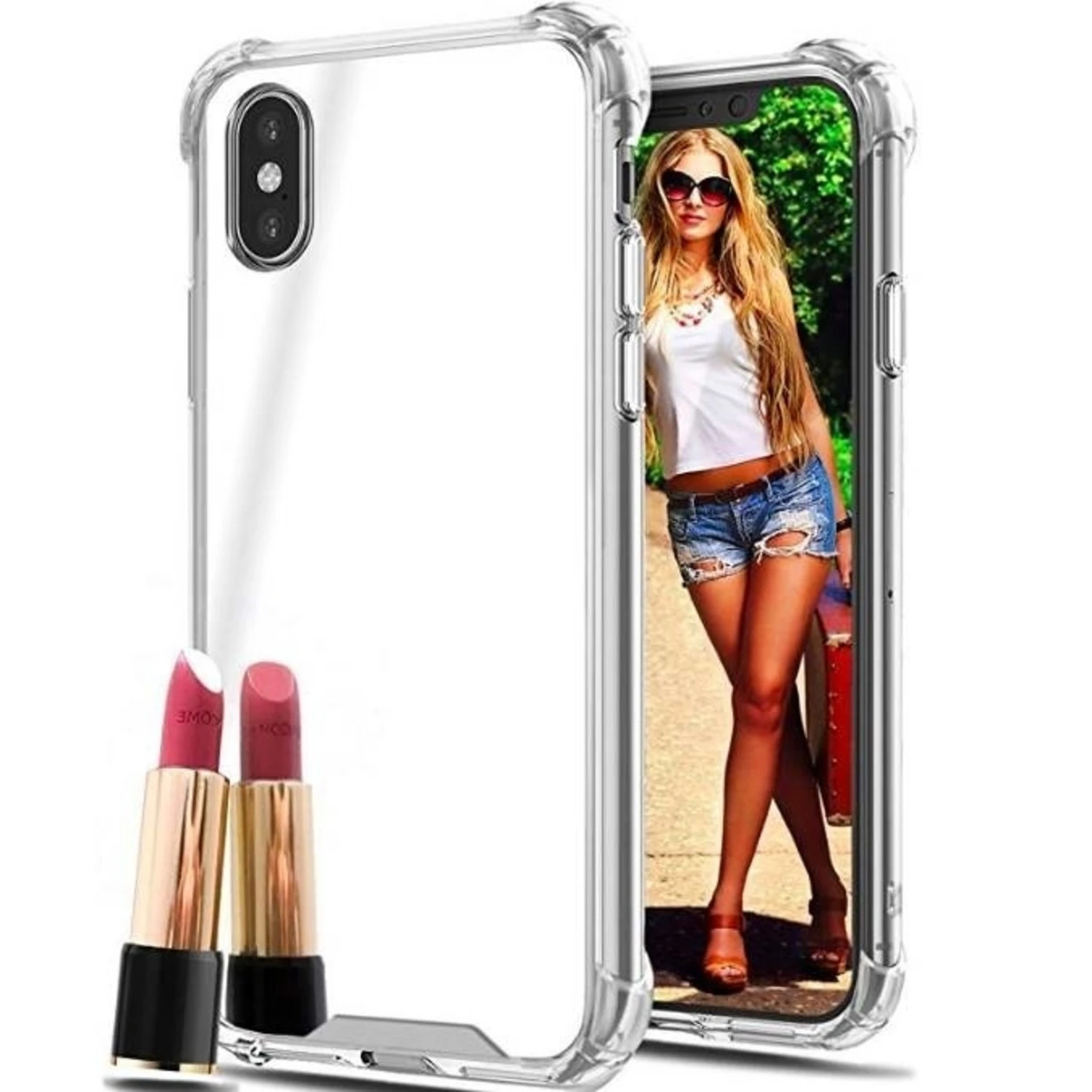 ShieldCase Coque Antichoc Miroir IPhone Xs Max