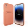 ShieldCase Coque Arrière Porte-cartes IPhone Xr (rose)