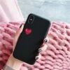 ShieldCase Coque Avec Coeur IPhone Xr (noir)