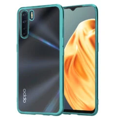 ShieldCase Coque Bumper Métallique Oppo A91 (vert)