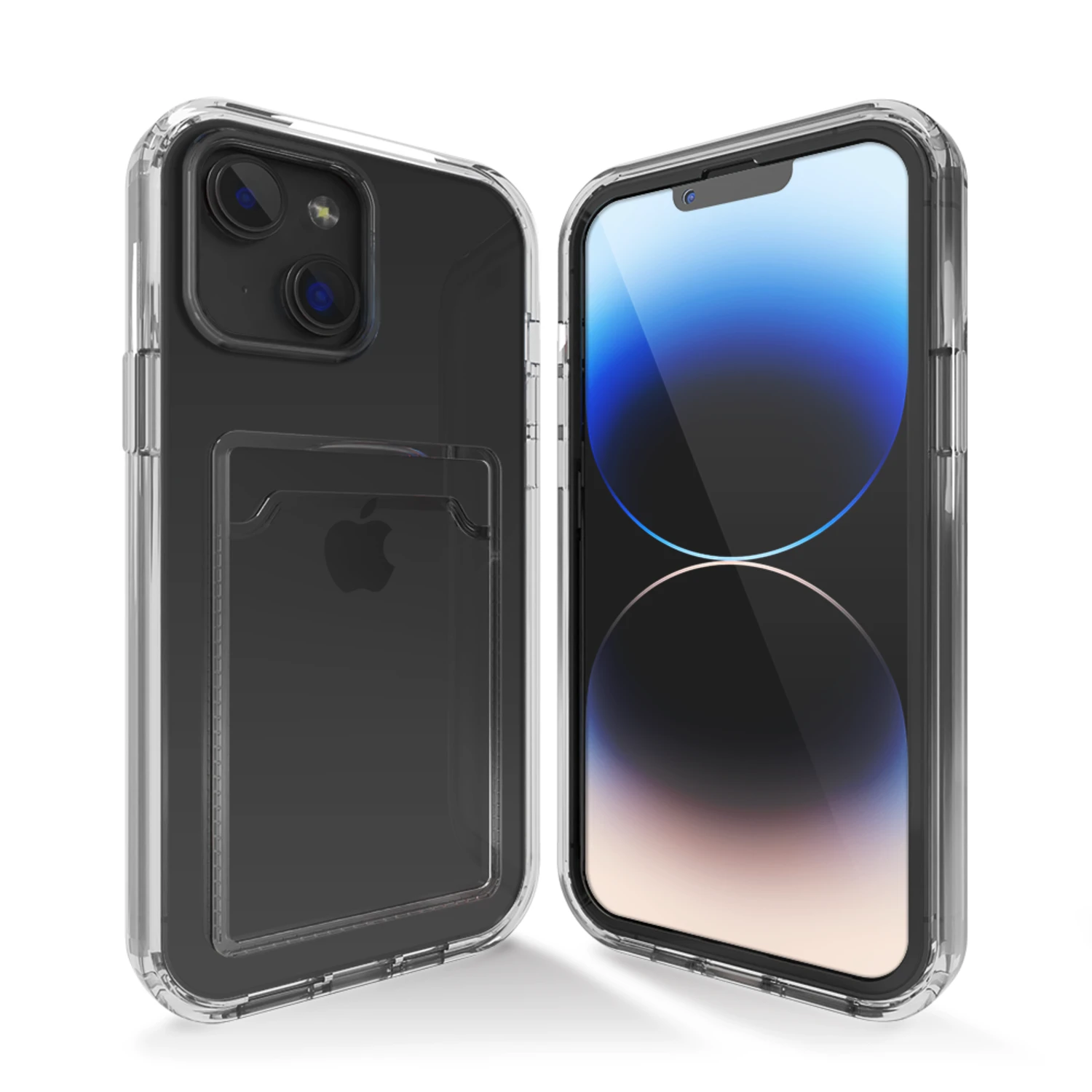 ShieldCase Coque Bumper Porte-cartes IPhone 13 (transparent) – Image 6