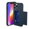 ShieldCase Coque Cartes Slide IPhone 13 Pro Max (bleu)