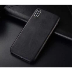 ShieldCase Coque Cuir IPhone X/Xs (noir)