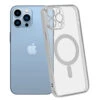 ShieldCase Coque IPhone 13 Pro Max Revêtement Métallique Magsafe Transparent (argent)