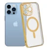 ShieldCase Coque IPhone 13 Pro Revêtement Métallique Magsafe Transparent (or)