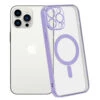 ShieldCase Coque IPhone 14 Pro Max Revêtement Métallique Magsafe Transparent (violet)