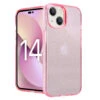 ShieldCase Coque IPhone 14 TPU Glitter (rose)