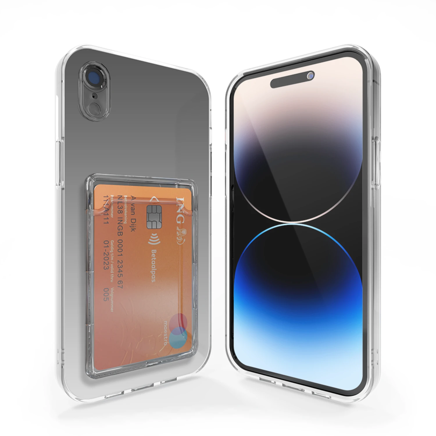 ShieldCase Coque IPhone XR Antichoc Avec Porte-cartes (transparente) – Image 4