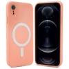 ShieldCase Coque MagSafe Silicone Soyeux IPhone Xr (rose)