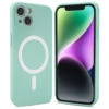 ShieldCase Coque MagSafe Silicone Soyeux IPhone 14 (menthe)