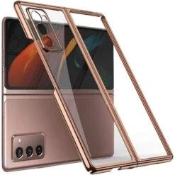 ShieldCase Coque Samsung Galaxy Z Fold 4 Métallique (or Rose)
