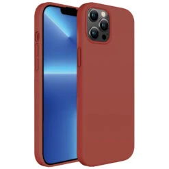 ShieldCase Coque Silicone IPhone 13 Pro Max (rouge)