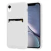 ShieldCase Coque Silicone Porte Carte IPhone Xr (blanc)
