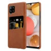 ShieldCase Coque Vintage Avec Porte Carte Samsung Galaxy A42 5G (marron)
