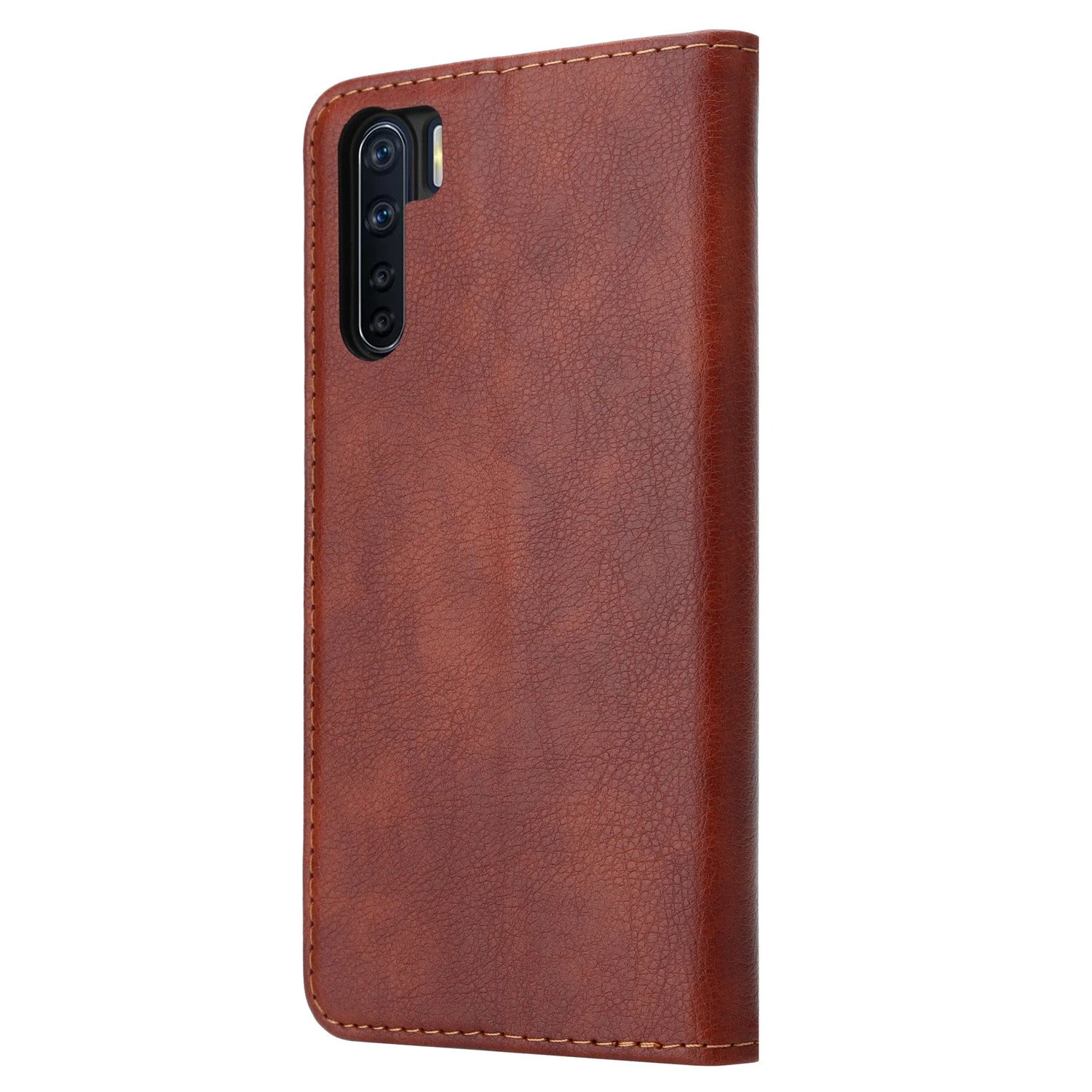 ShieldCase Etui Portefeuille Oppo A91 (marron) – Image 2