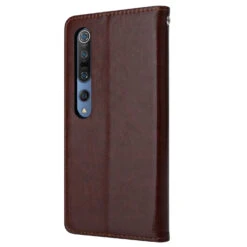 ShieldCase Étui Portefeuille Xiaomi Mi 10 / Mi 10 Pro (marron)