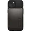 Coque Spigen Slim Armor Gunmetal Pour IPhone 13