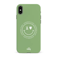 Xoxo Wildhearts Kindness Is Key Green - Coque IPhone X/XS