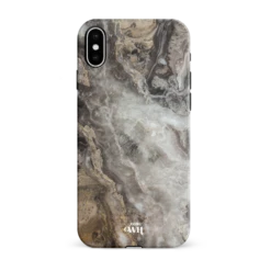 Xoxo Wildhearts Marble Grey River - Coque IPhone X/XS