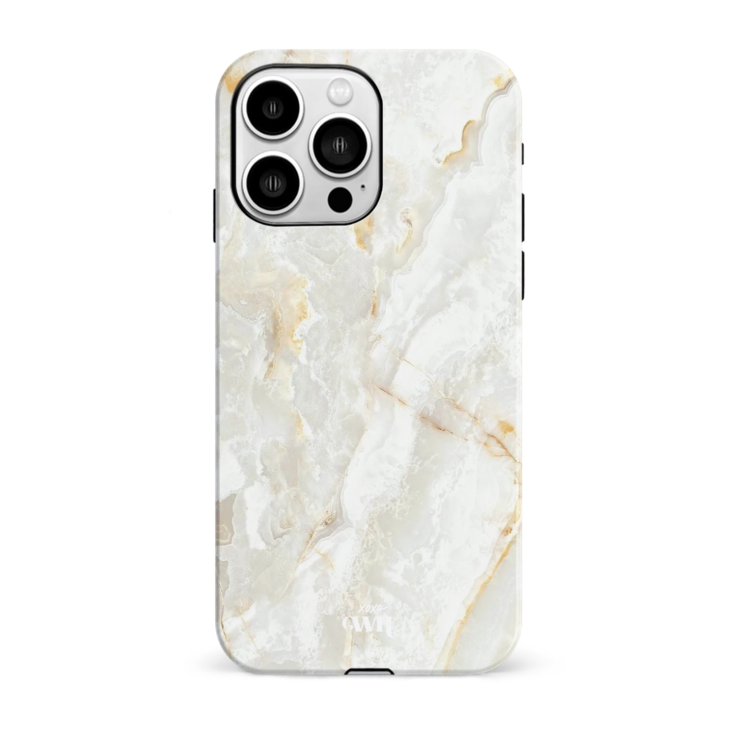 Xoxo Wildhearts Marble Off Whites - Coque IPhone 14 Pro Max – Image 2
