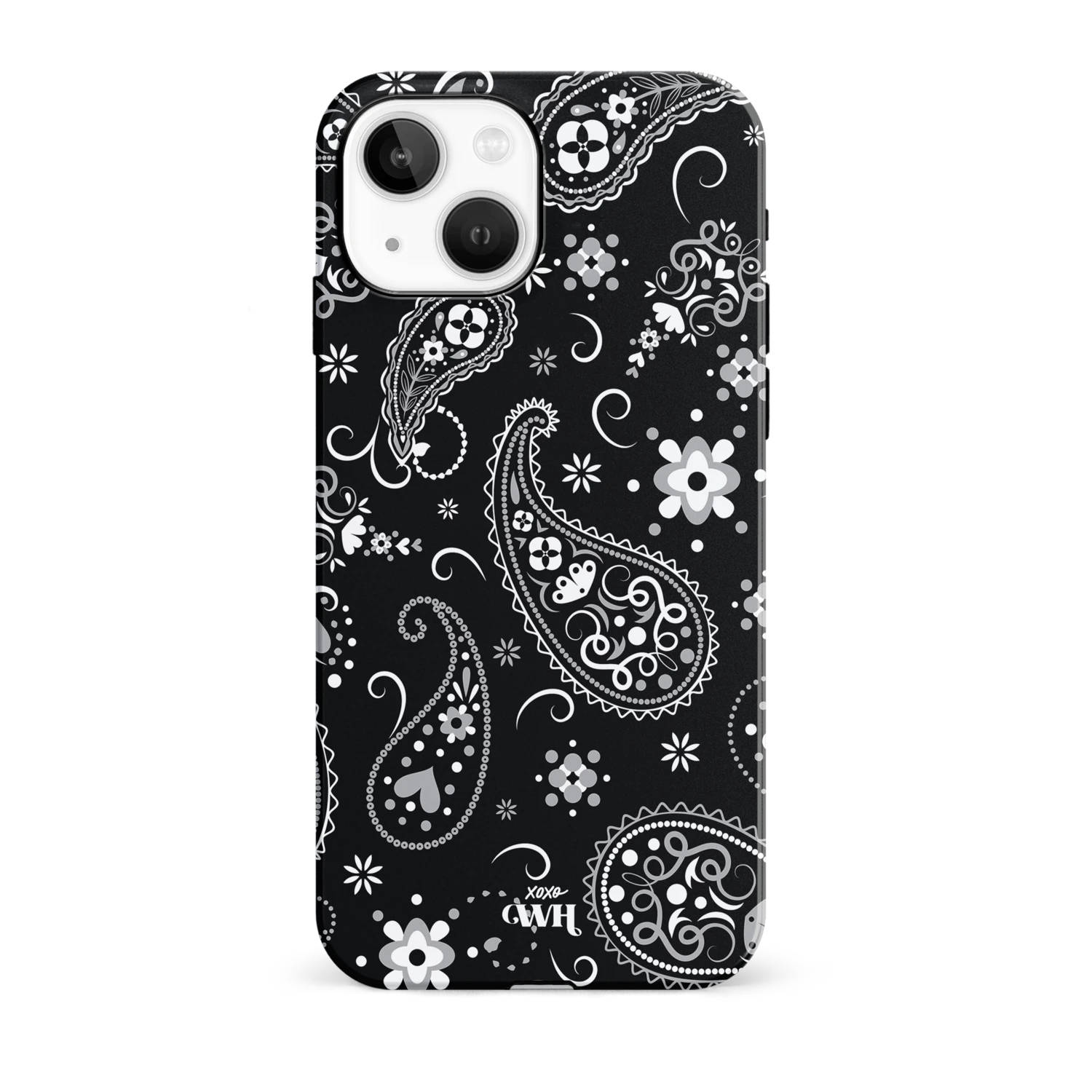 Xoxo Wildhearts Paisley Dawn Black - Coque IPhone 13 – Image 4