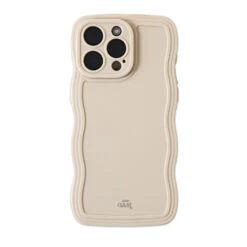 Xoxo Wildhearts Wavy Case Beige - Coque IPhone 14 Pro Max