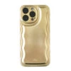 Xoxo Wildhearts Wavy Case Gold - Coque IPhone 14