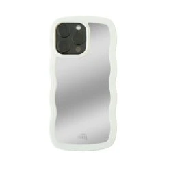 Xoxo Wildhearts Wavy Mirror Case Creme - Coque IPhone 13