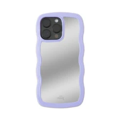Xoxo Wildhearts Wavy Mirror Case Lilac - Coque IPhone 14 Pro Max